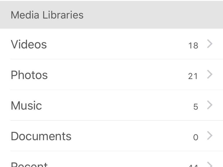 Über die Seagate-Media-App ist das Streaming von Videos, Fotos und Musik auf iPhone und iPad möglich.