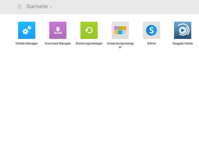 Die Seagate Personal Cloud kommt mit der Benutzeroberfläche CloudOS, die das Verwalten von Apps, Backups und Multimedia sehr einfach macht.