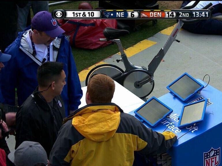 Die Surfaces der Patriots fielen während des NFL-Halbfinales aus