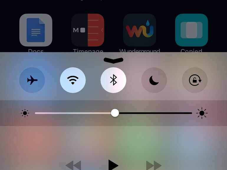 Überarbeitetes Kontrollzentrum in iOS 9.3 Beta 2