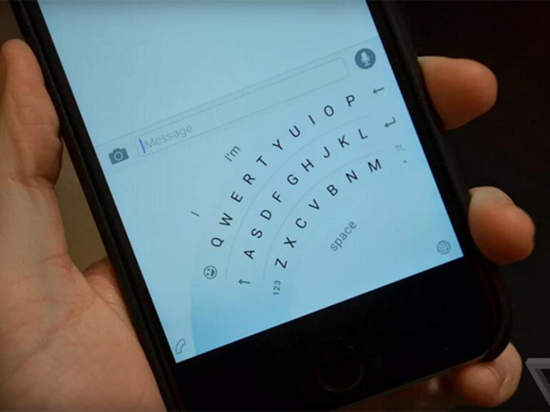 Microsofts iOS-Tastatur wird einen Ein-Hand-Modus erhalten