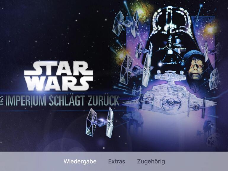 Der Zugriff auf Film-Extras oder die Spracheinstellung ist mit der neuen Navigation deutlich einfacher als früher.