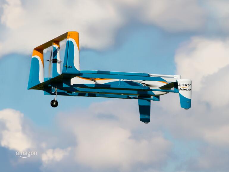 So findet die Amazon-Lieferdrohne zum Ziel