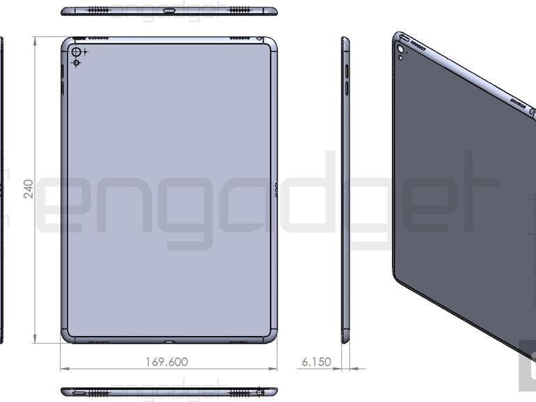 So soll das iPad Air 3 aussehen