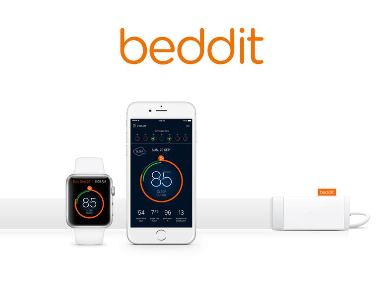 Wir haben den Schlafsensor Beddit getestet, dessen App auf dem iPhone und auch auf der Apple Watch genutzt werden kann.