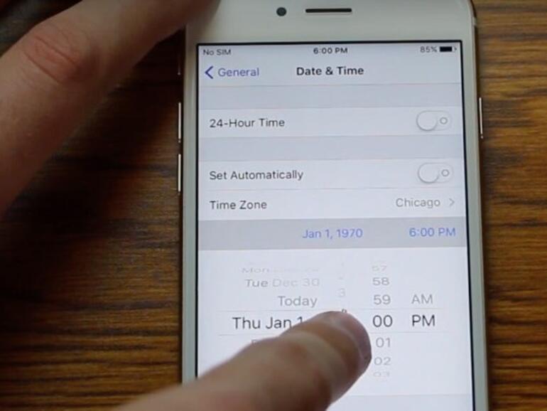 iOS-Bug mit Datum vom 1.1.1970