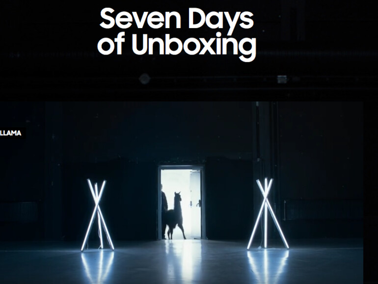 Ein Lama namens Kuzco ist ganz klar der Star des neuen Samsung-Werbeclips.