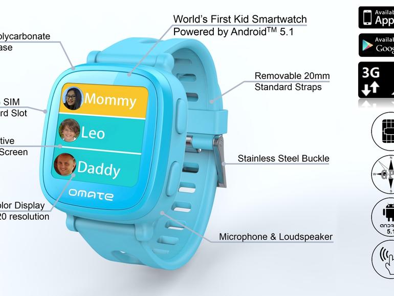 Omate Wherecom K3: Smartwatch für Kinder | Mac Life