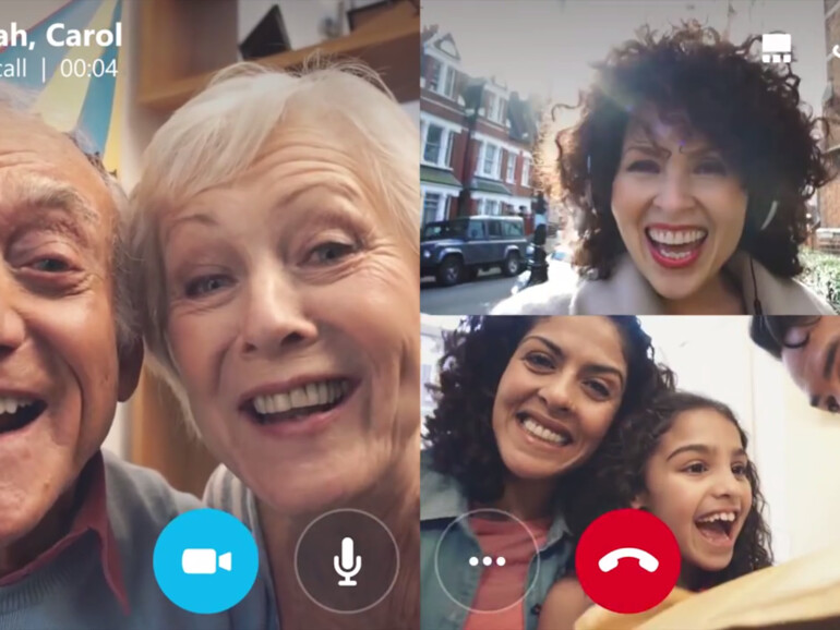 Skype erlaubt Gruppen-Video-Chats auf iOS und Android