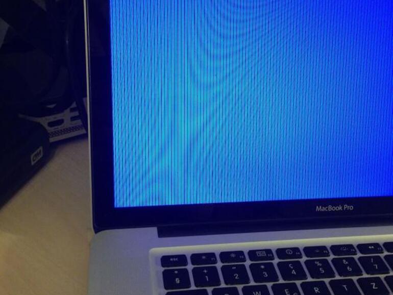 Grafikfehler beim MacBook Pro von 2011