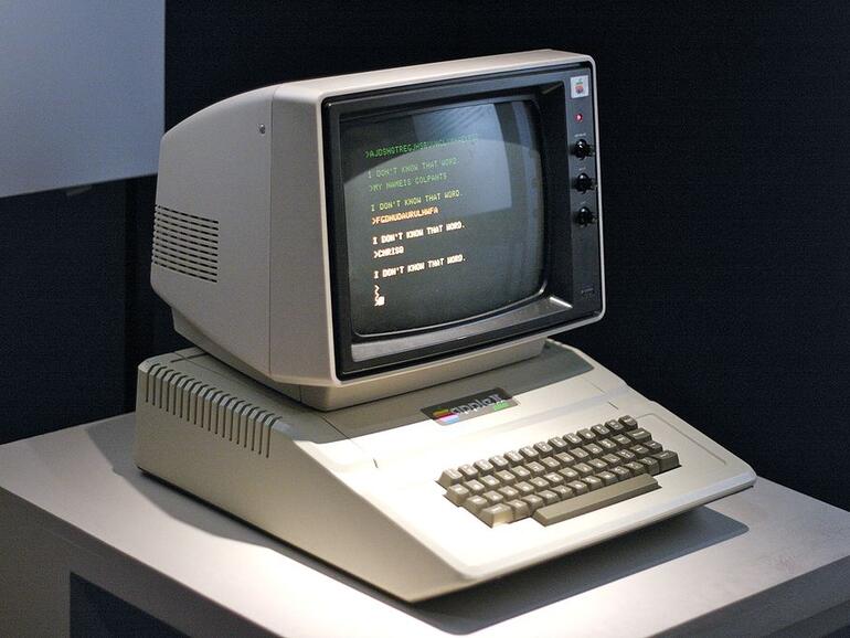 Der Apple II ist im Video auch in 1997 noch sehr erfolgreich