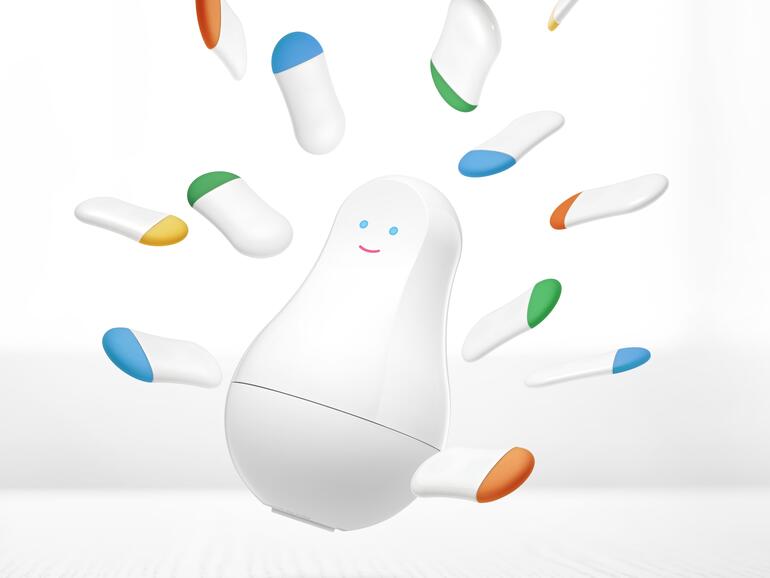 Wir haben die Sense Mother für euch getestet, einer puppenartigen Figur, die standardmäßig mit vier der bunten Sensoren geliefert wird.