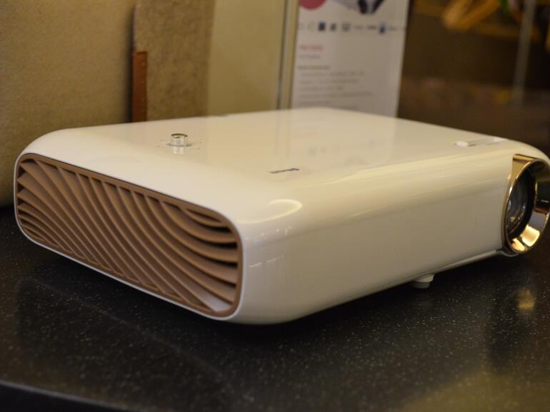 Es gab auch zwei Beamer zu sehen