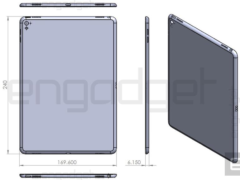 Engadget hat diese Zeichnung aus einer vertraulichen Quelle zugespielt bekommen