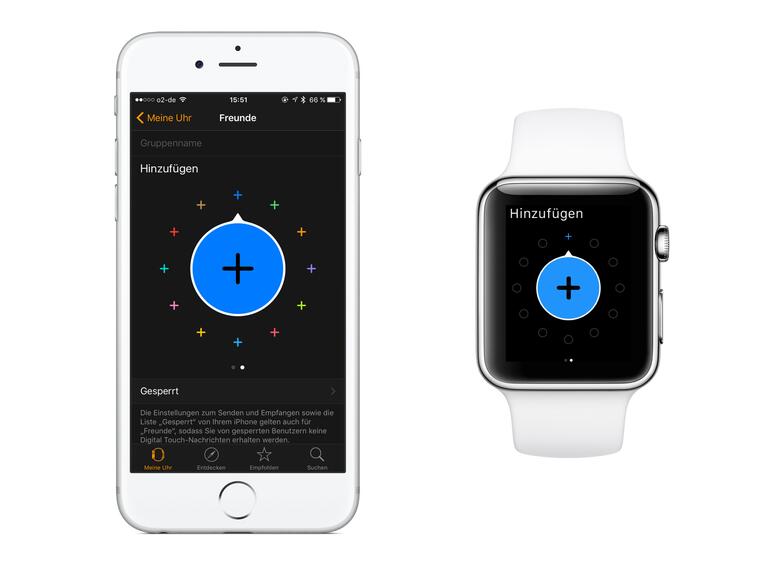 Favoriten lassen sich vor allem mit der Watch-App auf dem iPhone sehr gut verwalten