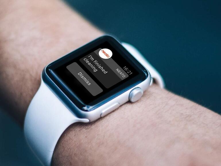 Neato-App auf der Apple-Watch
