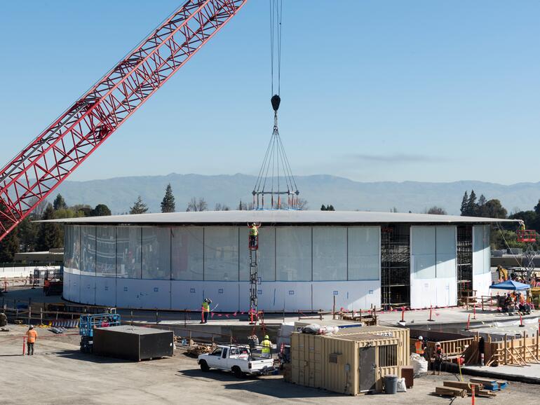 Der Hauptteil des Gebäudes ist unter der Erde