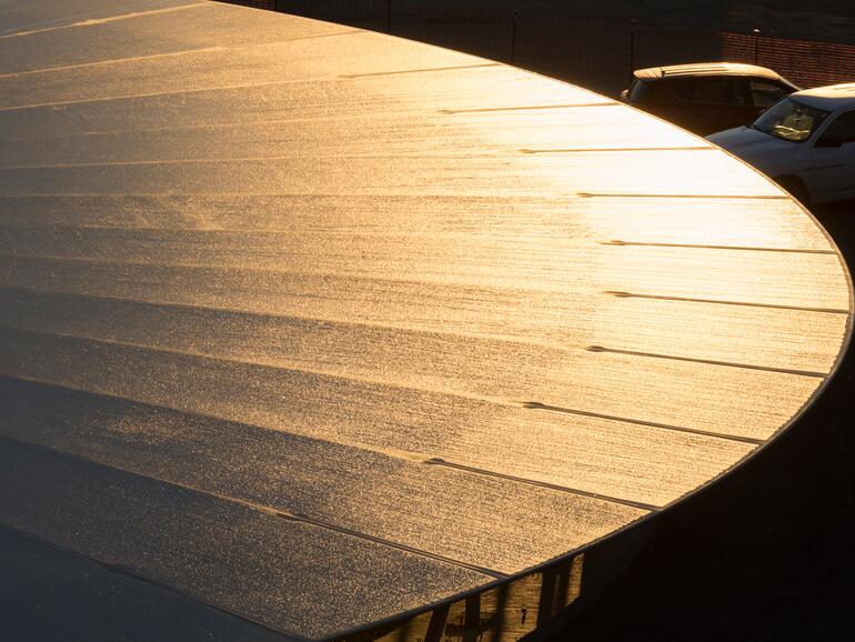 Das Dach ist absolut beeindruckend