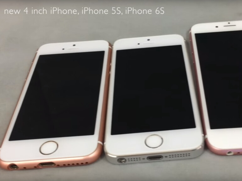 Die chinesische Kopie des iPhone SE sieht sehr überzeugend aus