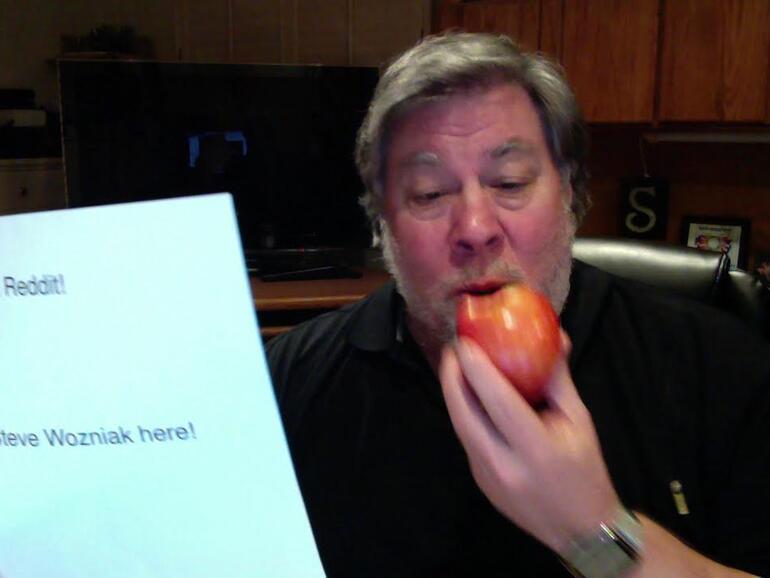 Das Bild beweist, dass es sich tatsächlich um Wozniak handelt