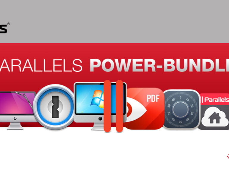 Das Parallels Power Bundle enthält 8 Apps, 7 davon werden verschenkt