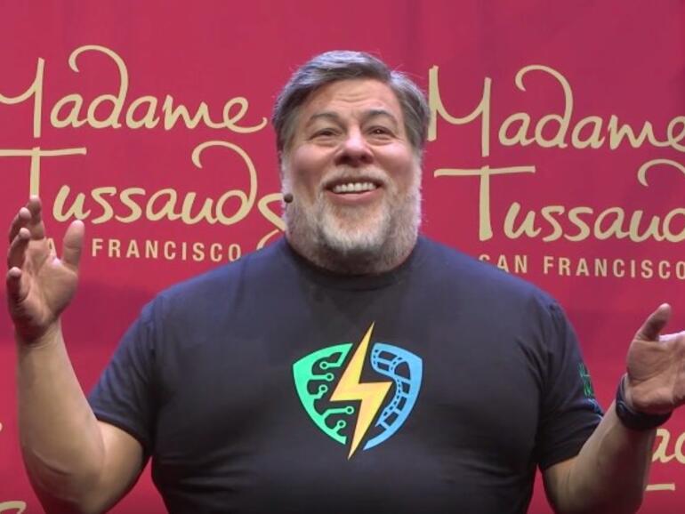 Wachsfigur von Apple-Ikone Steve Wozniak