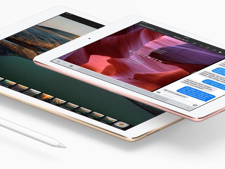 Beide heißen iPad Pro, sind aber unterschiedlich ausgestattet.