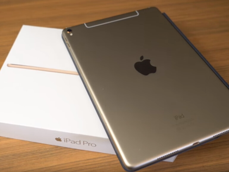 Es gibt ein erstes Unboxing-Video des neuen iPad Pro