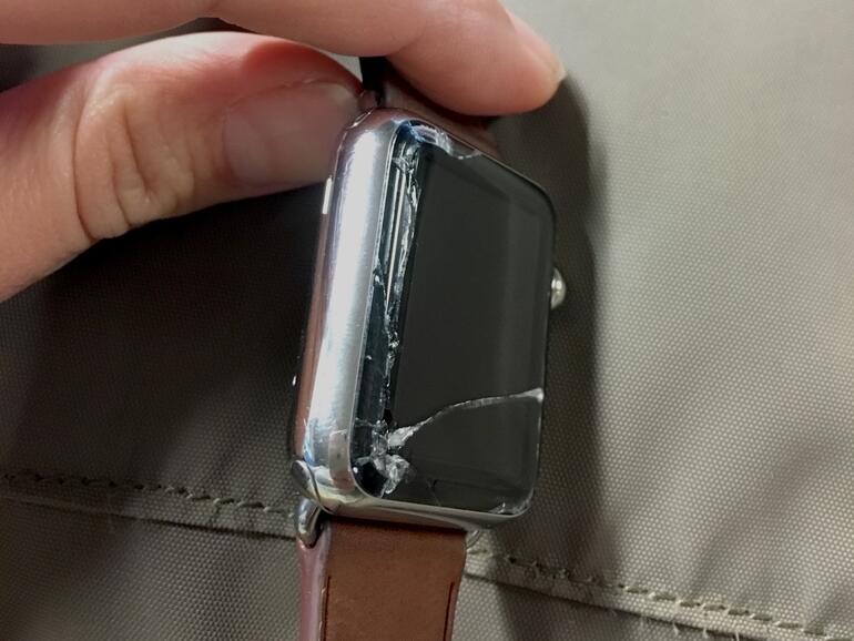 Defekte Apple Watch