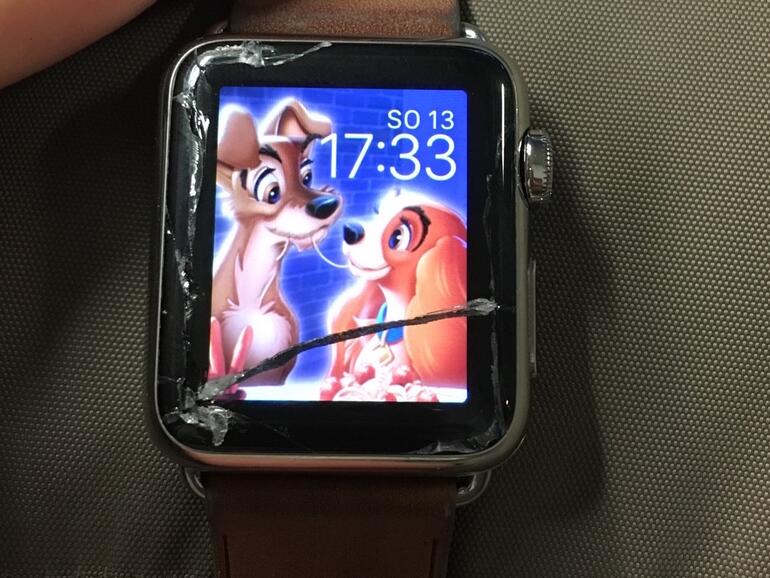 Defekte Apple Watch
