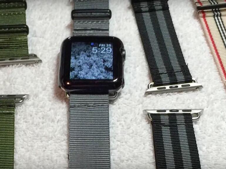Selbst gebastelte Uhrbänder für die Apple Watch
