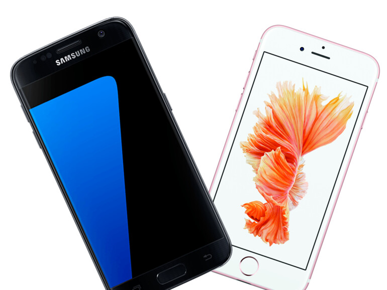 Sowohl das iPhone 6s als auch das Galaxy S7 sind Smartphones der absoluten Spitzenklasse