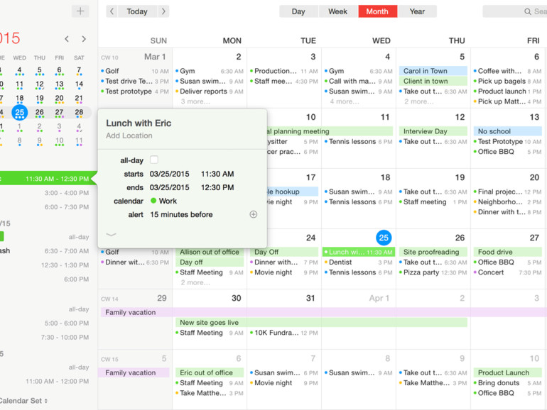 Mac-Kalender Fantastical mit Exchange-Unterstützung  Mac Life