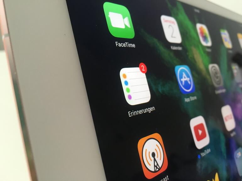 Das kleine iPad Pro hat ein wirklich tolles Display