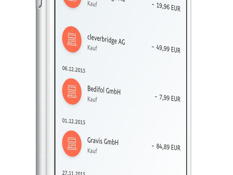 In der PayPal-App für das iPhone kann man alle Transaktionen auf dem PayPal-Konto einsehen.