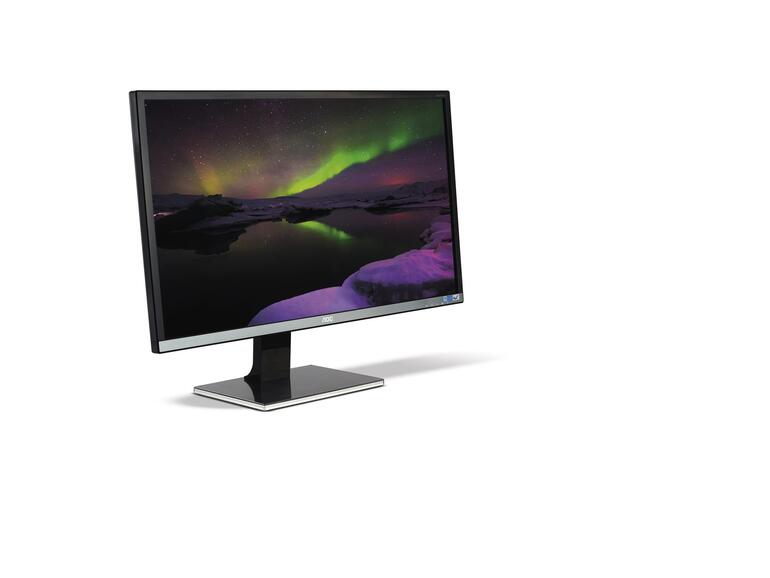 Ein solch großer Monitor bietet sich an, um an zwei Aufgaben zugleich mithilfe von El Capitans Split-View zu arbeiten.