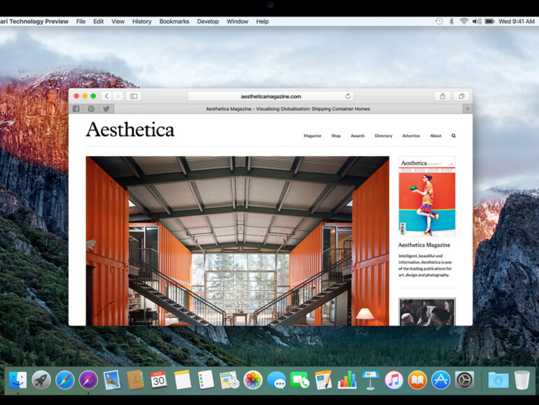 Die Safari Technology Preview hat ein Update erhalten