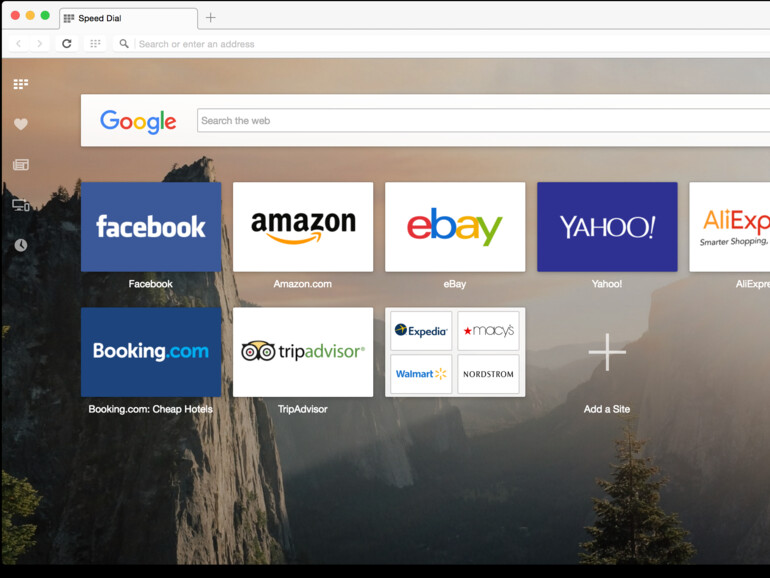 Opera bietet einen kostenlosen VPN-Dienst an