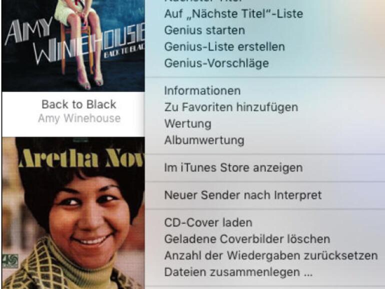 Titel aus dem iTunes Store kannst du gefahrlos in iTunes löschen …