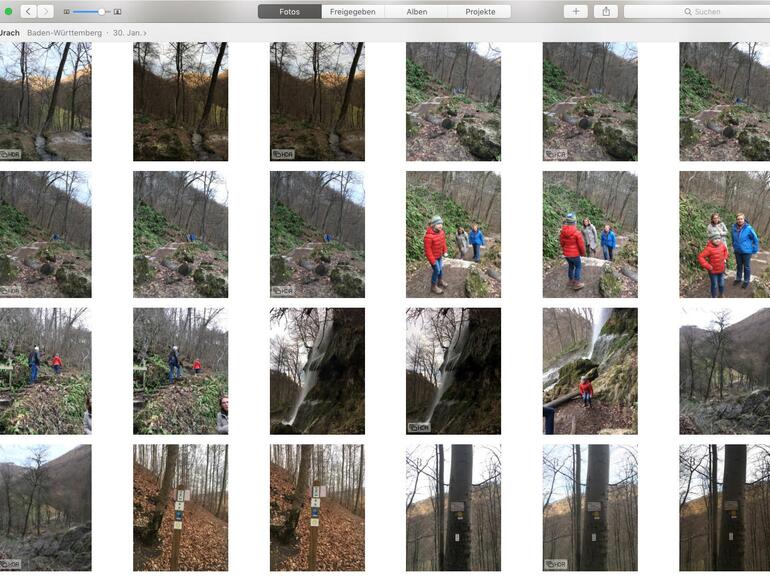 Eine typische Folge der Digitalfotografie: Man nimmt Motive mehrfach auf und vergisst hinterher das Aussortieren.