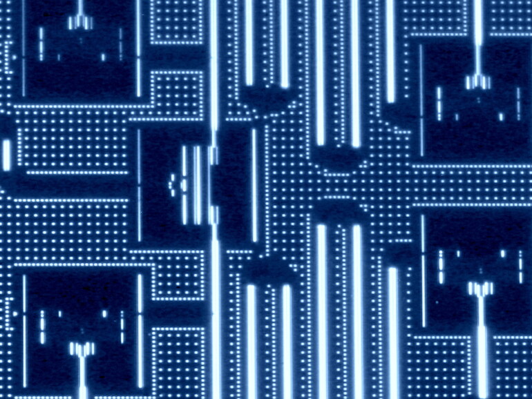 Ausschnitt aus Qubit