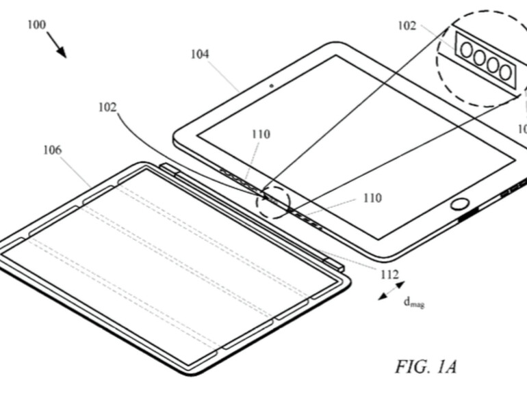 Smart Cover aus dem Patentantrag mit Smart Connector