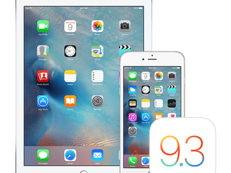 iOS 9.3 auf iPhone und iPad