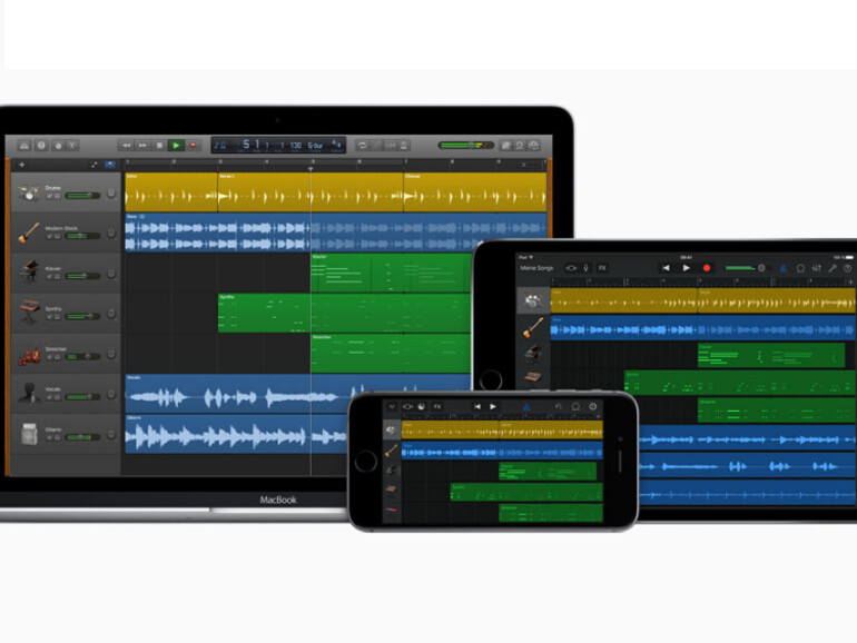 GarageBand hat ein Update erhalten
