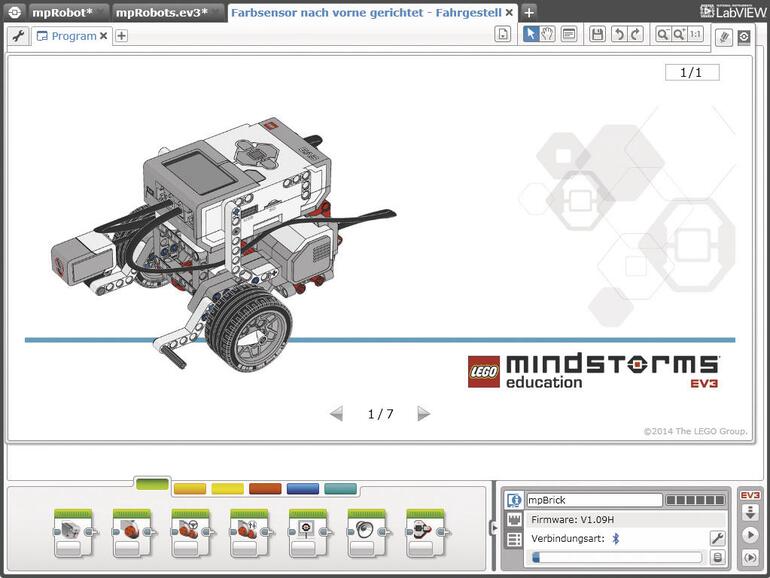 Lego Education stattet die Forschungssonde mit vielen Sensoren aus.
