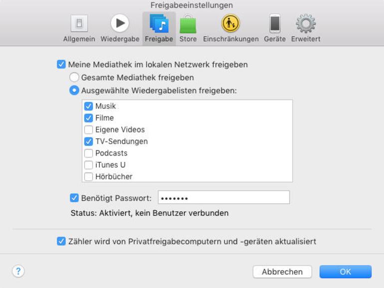 Itunes Server Einrichten Itunes Server Einrichten