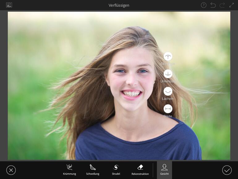 Das Thema „Haut“ ist bei der Postproduction immer ein Problem. PS Fix hilft!