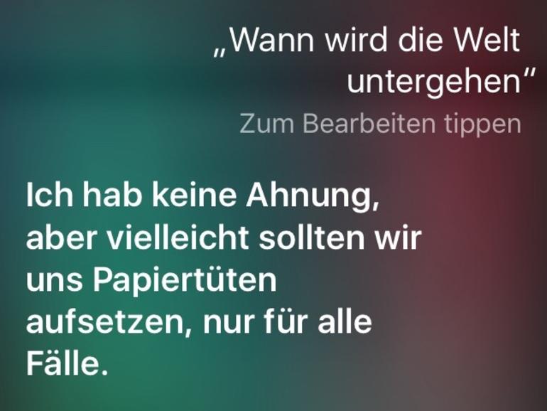 Die 30 Lustigsten Antworten Von Siri Auf Dem Iphone Mac Life