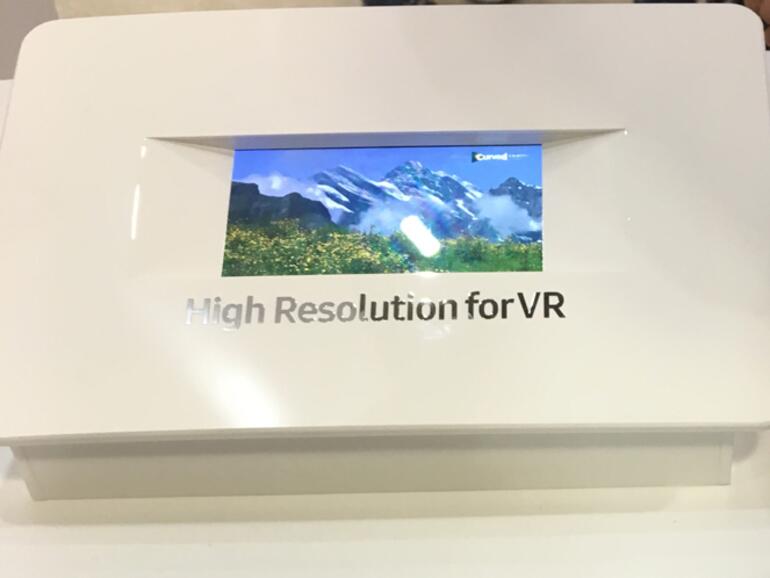 5,5 Zoll Display in 4K-Auflösung