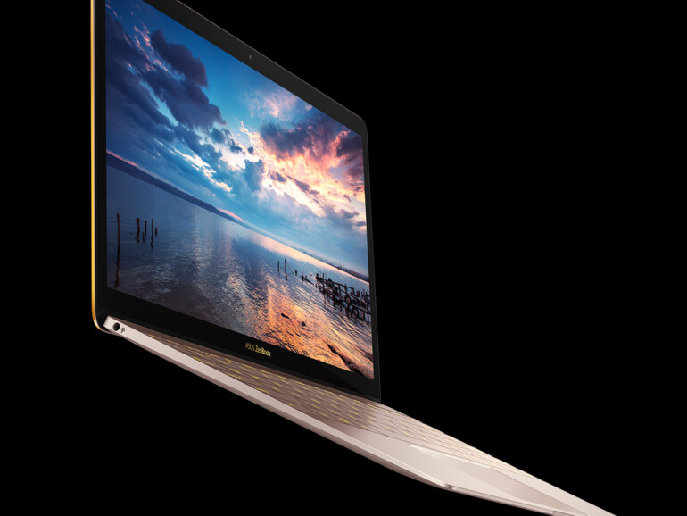 Das Asus Zenbook 3 ist dünner und leichter als da MacBook...